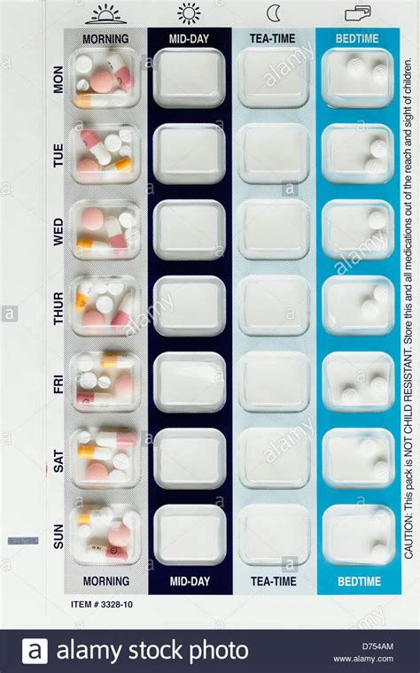 Maybe you would like to learn more about one of these? Daily medication for morning and bedtime in a blister pack ...