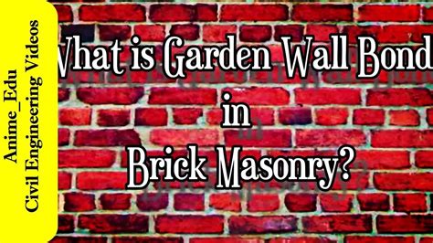 Flemish Garden Wall Bond Brickwork Fasci Garden