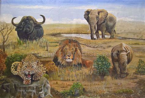 Big Five Of South Africa