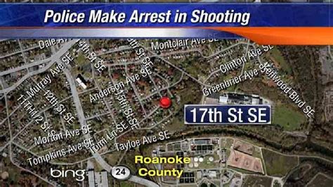 Roanoke Man Arrested For Shooting Woman Wset