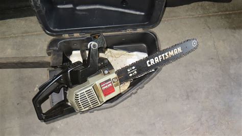 Craftsman Chainsaw W 18 Inch Bar