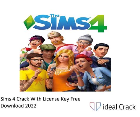 Sims 4 Crack With License Key Download 2023 Ideal Crack