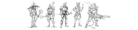 Mobile Game Artist Game Character Design Character Design Sketches Vrogue