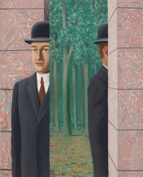 René Magritte 1898 1967 Le Lieu Commun 39 38 X 31 78 In