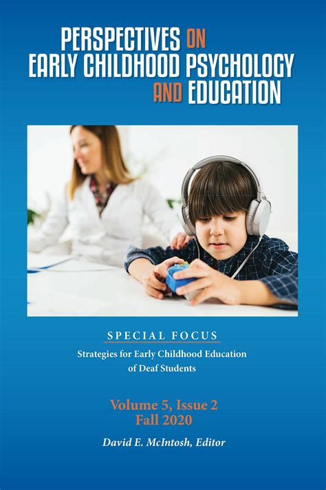 Perspectives on Early Childhood Psychology and Education | Pace Press