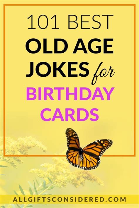 101 Best Old Age Jokes Birthday Cards Cool Birthday Cards Birthday