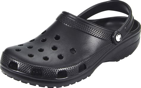 Crocs Classic Clogs Black At Uk