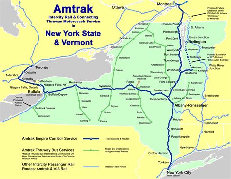 Amtrak Routes Empire State Passenger Association