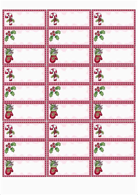 Avery labels comparison chart for laser inkjet labels. Free Printable Christmas Address Labels Avery 5160 | Free ...