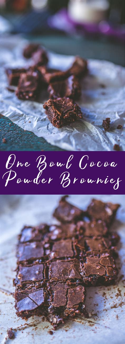 With all these variations, using cocoa powder meant that i had to add a separate sweetener. Easy Cocoa Brownies | Recipe | Cocoa powder brownies, Cocoa brownies, Chocolate candy recipes