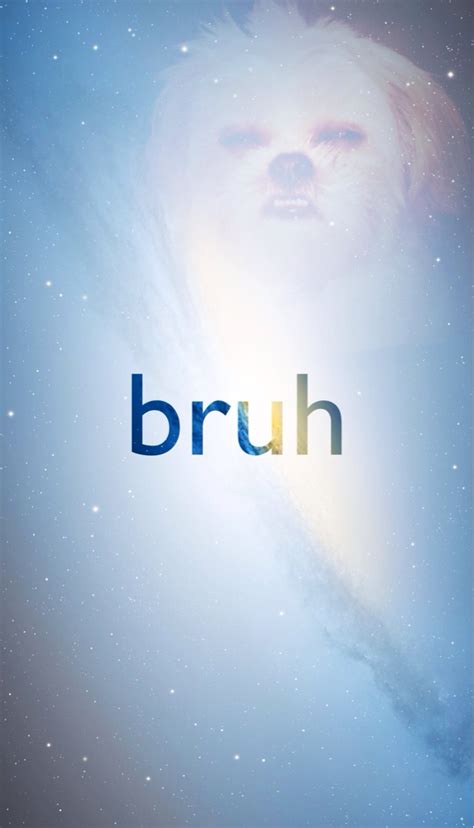 Bruh Moment With Black Sky And Stars Background Hd Bruh Wallpapers Hd