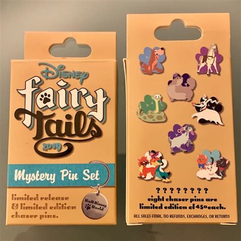 Disney Fairytails 2019 Mystery Pin Collection Disney Pins Blog Pin