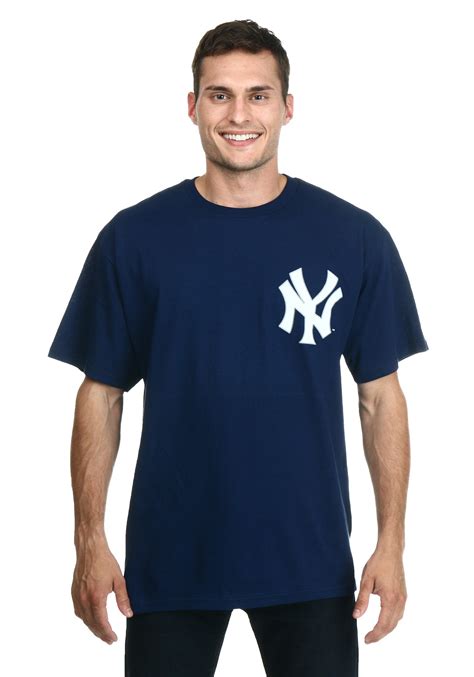 Official Wordmark New York Yankees Mens T Shirt