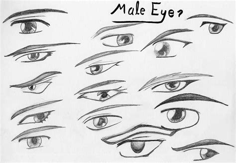 Male Eyes By Rob U On Deviantart