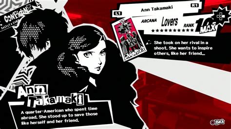 Check spelling or type a new query. Persona 5: Ann Takamaki Confidant (Lovers) - Platonic and Romantic Routes - YouTube