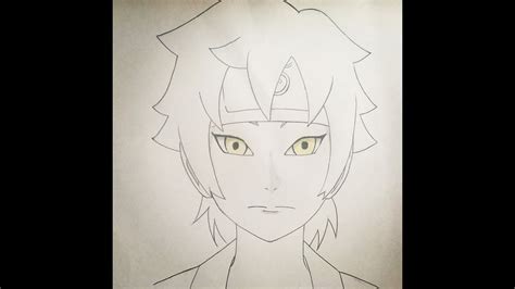 How To Draw Mitsuki Boruto Easy Step By Step Otosection