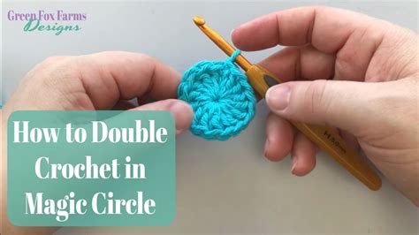 How To Create A Magic Circle With Dc Double Crochet Youtube