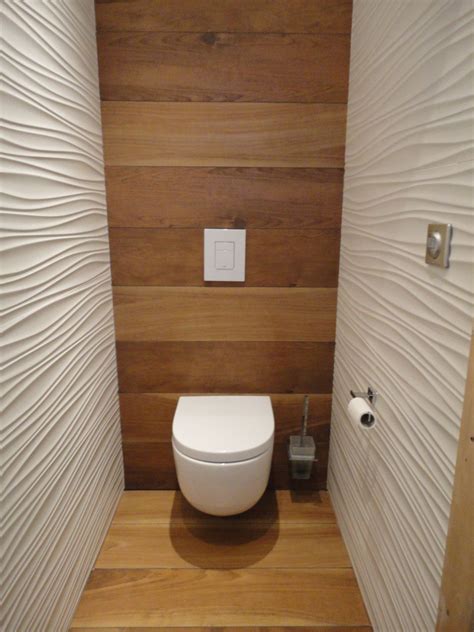 Wc suspendu Aménagement wc Toilettes modernes Idée salle de bain