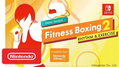 Fitness Boxing 2 Rhythm And Exercise Eshop Demo Nintendo Switch