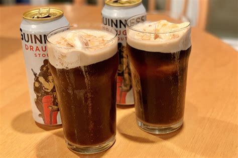 Guinness Ice Cream Float With Irish Whiskey Caramel Recipe Ice