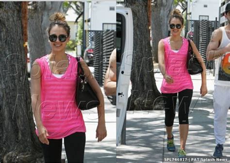 Jessica Alba Hot In Pink Theroyalspeaker