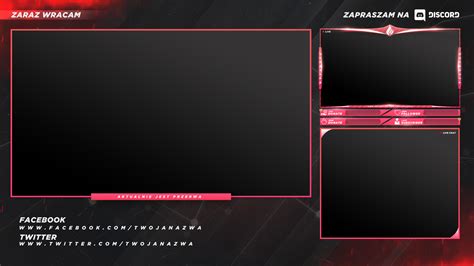Free Twitch Stream Overlay Template Zonic Design Download Twitch