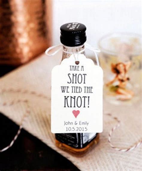 12 Adorable Alcohol Themed Wedding Favors Themed Wedding Favors