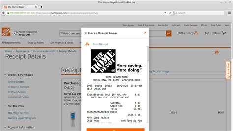 Get a to use home depot's discount, you should present acceptable proof of military service at your local store. How To Automate Your Online and In-Store Home Depot Receipts