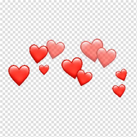 Love Iphone Emoji Heart Emoticon Emoji Domain Sticker Red