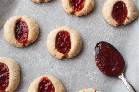 Easy Shortbread Thumbprint Cookies The Simple Homeplace