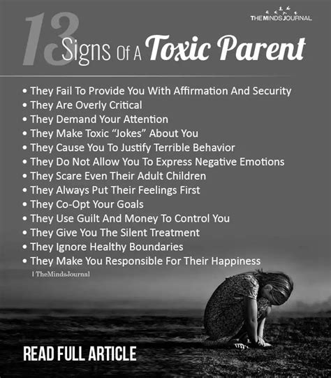 1 Signs Of A Toxic Parent That Many People Dont Realize