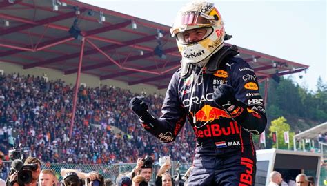 Formula One Max Verstappen Wins Belgian Grand Prix From 14th On