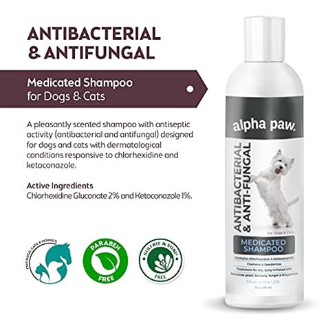 Antibacterial And Antifungal Shampoo For Dogs And Cats Contains