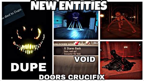 [roblox]doors New Update All New Entities 2 New Entity Jumpscares Youtube