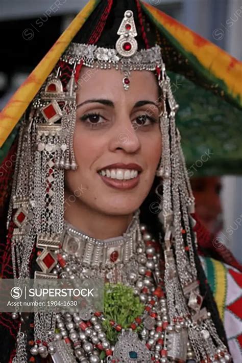 Yemenite Jewish Bride In Traditional Dress Superstock