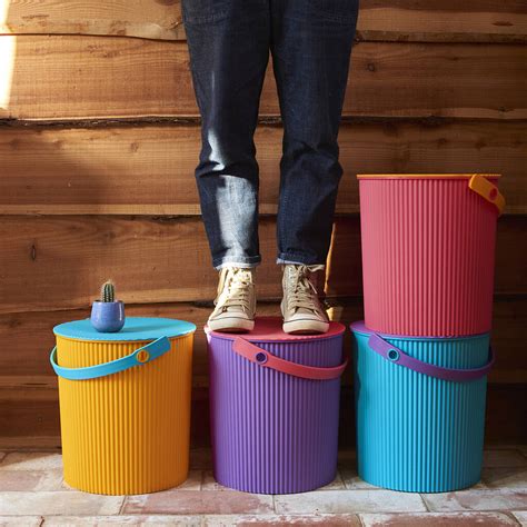 Colourful Storage Bucket By Brush64