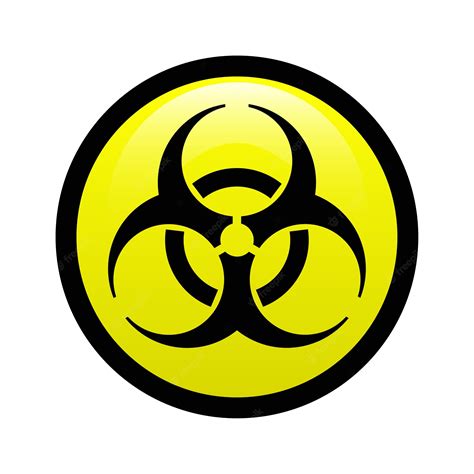 Premium Vector Biohazard Symbol