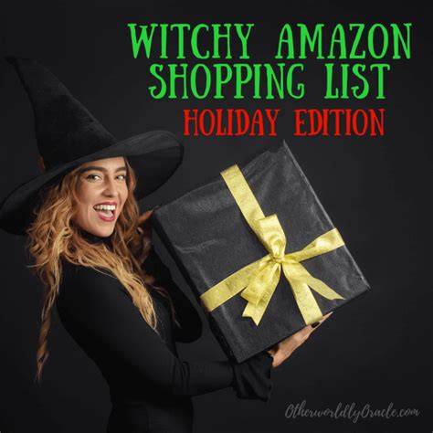 The Ultimate Amazon Witchy Shopping List For The Holidays 2018 Witchy