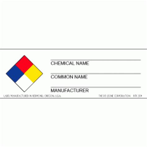 X Hmig Diamond Hazardous Color Bars Labels Label Supply Warehouse