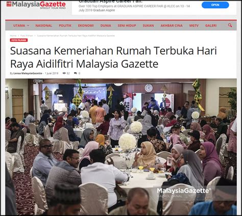 Hari raya idul fitri pertama di malaysia. Blog Rasmi PPIM: 5039) SUASANA KEMERIAHAN RUMAH TERBUKA ...