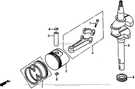 If a label comes off or becomes hard. Honda HR216 SXA LAWN MOWER, JPN, VIN# MACR-1000001 Parts Diagram for PISTON