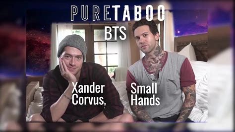 Pure Taboo Behind The Scenes With Small Hands Xander Corvus Youtube