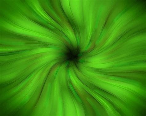 Green Swirling Vortex Harmony Twirl Phenomenon Photo Background And