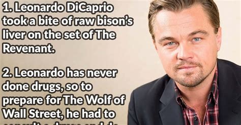 33 Little Known Facts About Leonardo Dicaprio