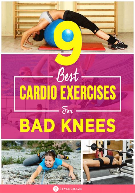 9 Best Cardio Exercises For Bad Knees Fitness Best