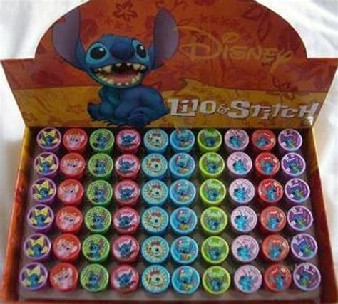 Disney Lilo Stitch Self Inking Stamper Pencil Topper Kids Party Favor