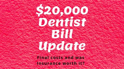 The prices quoted on the website are in the fort worth, texas area, with savings of 60 to 74 percent off dental services and 20 percent off orthodontia. Dental Bill Update | Was Dental Insurance Worth It | Requested Video | Current Debt: $91,667.53 ...