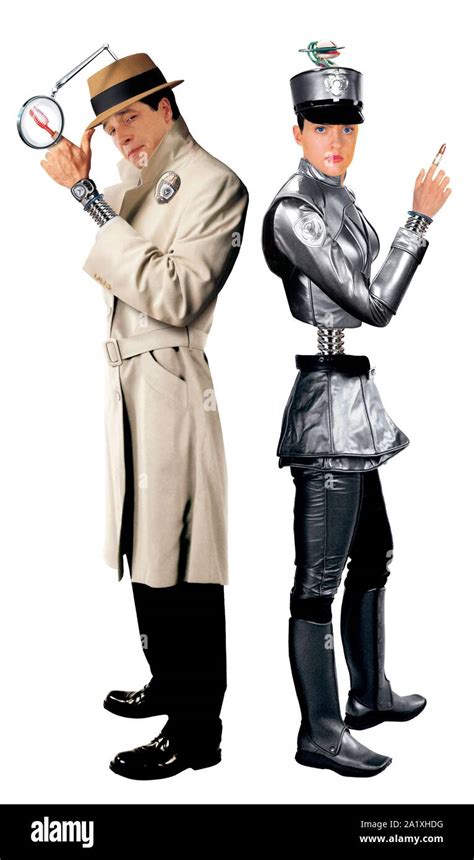 Elaine Hendrix And French Stewart In Inspector Gadget 2