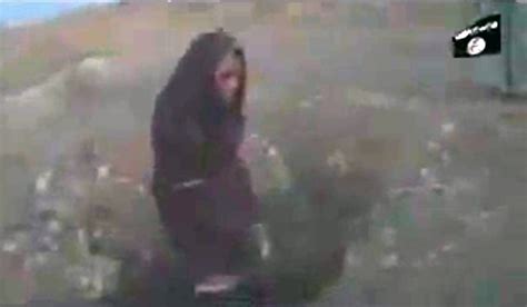 Isis Releases First Video Showing The Stoning Of Woman Accused Of Committing Adultery As Her