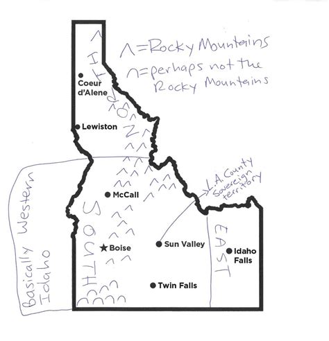 Map Idaho Share Map